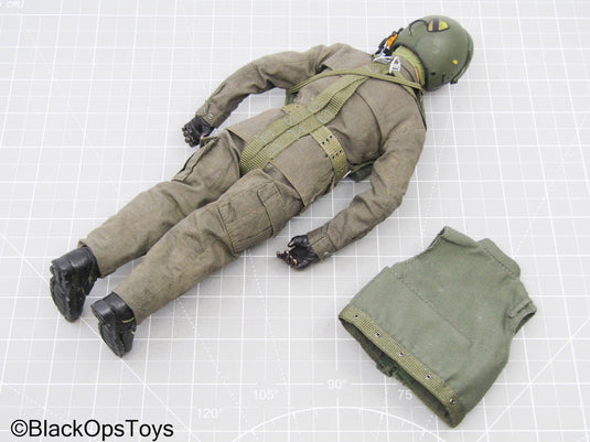 Male Full Dressed OD Green Uniform w/Headsculpt & Side Saddle