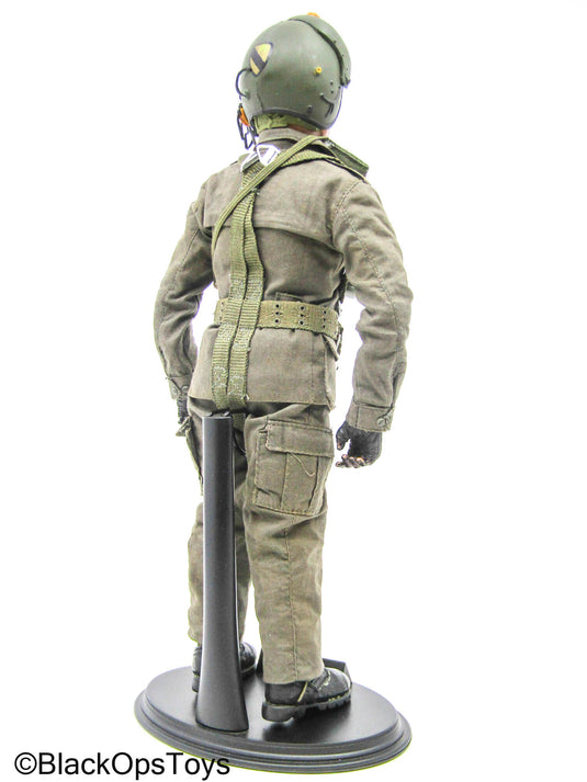 Male Full Dressed OD Green Uniform w/Headsculpt & Side Saddle