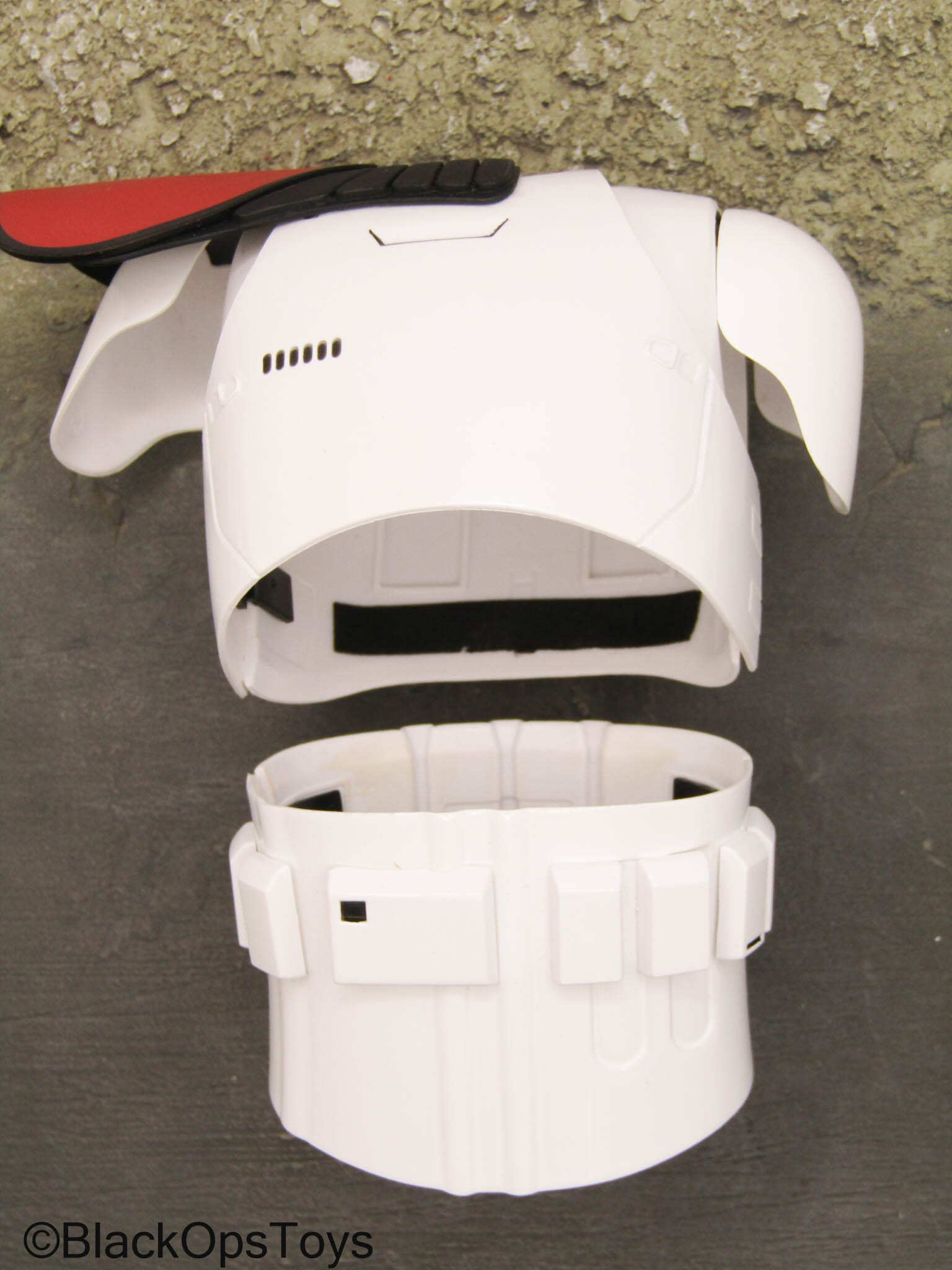 First Order Stormtrooper - White Chest Armor w/Red Shoulder Pad ...