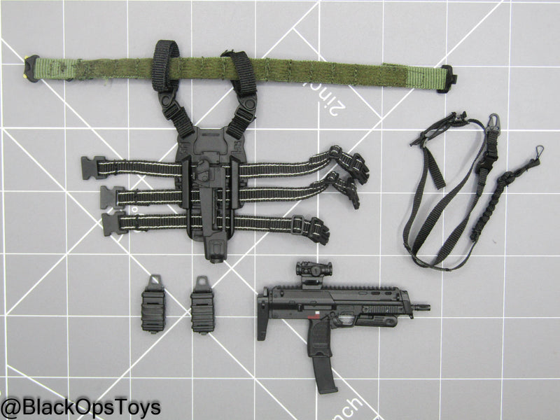 Load image into Gallery viewer, MP7 Submachine Gun w/Drop Leg Holster
