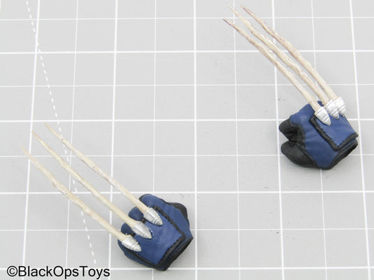 Wolverine - Bone Claw Blue Gloved Hands