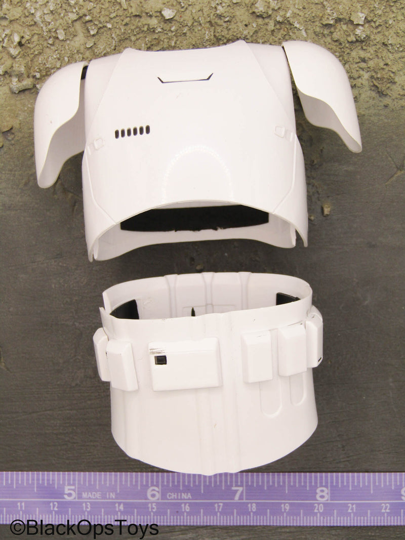 Load image into Gallery viewer, First Order Stormtrooper - Scratched White Chest Armor
