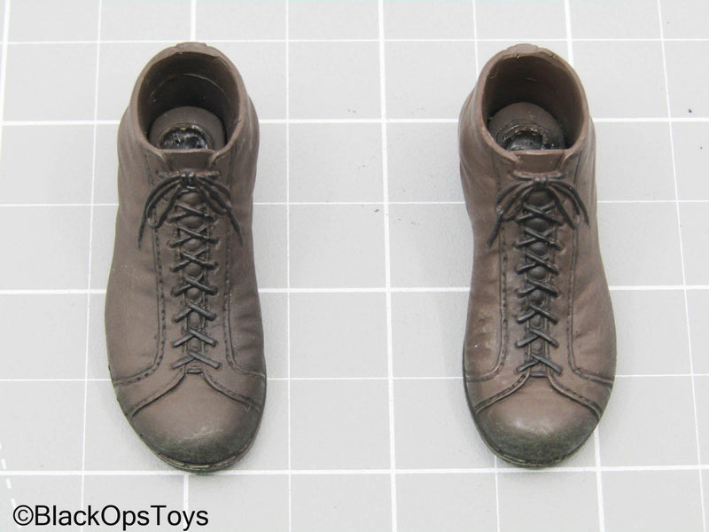 Load image into Gallery viewer, Expendables 2 - Barney Ross  - Brown Shoes (Peg Type) (Hot Toys)
