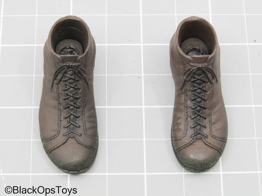 Expendables 2 - Barney Ross  - Brown Shoes (Peg Type) (Hot Toys)