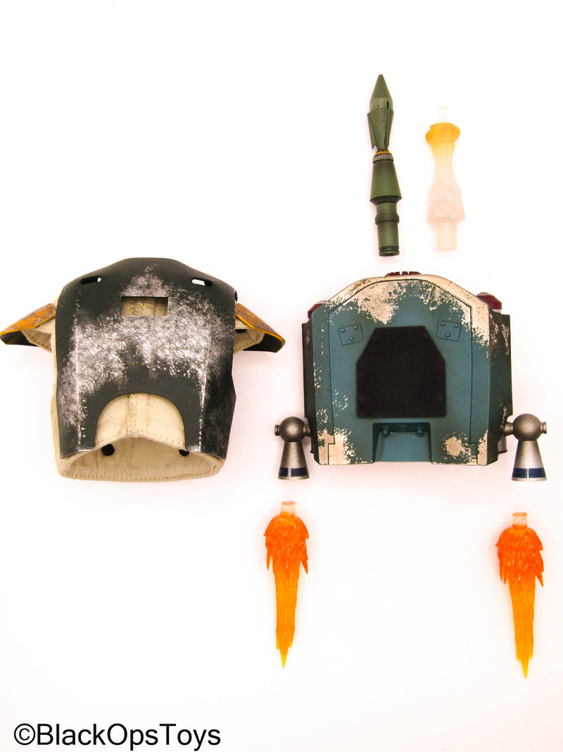 Load image into Gallery viewer, Star Wars Boba Fett - Weathered Armor w/Jetpack &amp; Rocket FX
