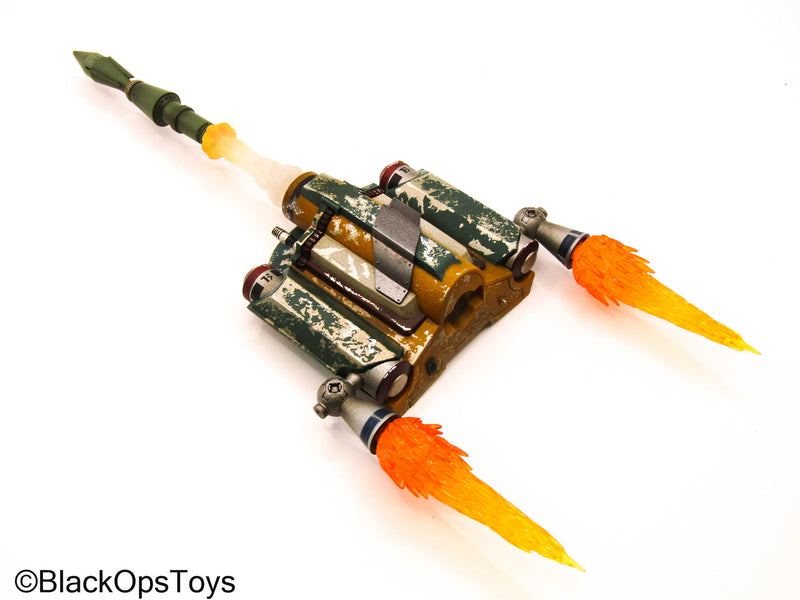 Load image into Gallery viewer, Star Wars Boba Fett - Weathered Armor w/Jetpack &amp; Rocket FX
