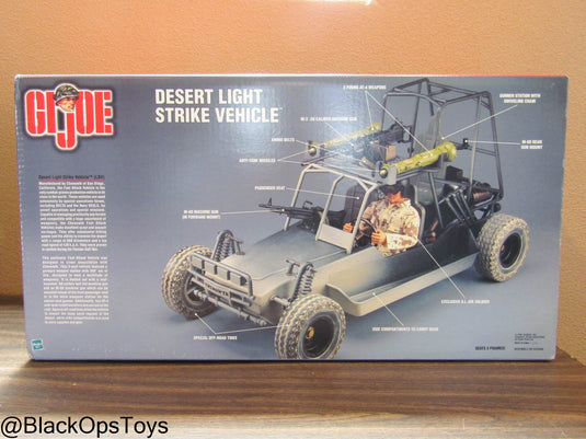 GI JOE Desert Light Strike Vehicle - MINT IN BOX