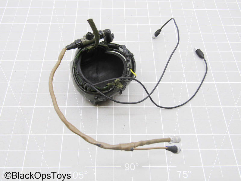 Load image into Gallery viewer, OD Green Apache Pilot Helmet w/Tactical Vest (BBI)
