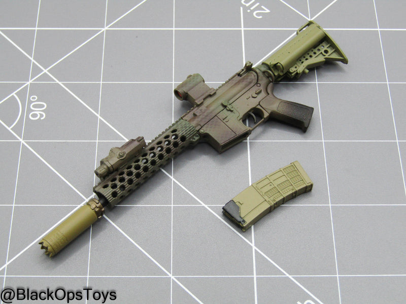 Load image into Gallery viewer, Snakeskin Camo AR-15 Rifle w/Attachment Set
