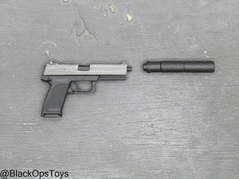 Load image into Gallery viewer, Sicario - Gillick - HK MK 23 SOCOM Pistol w/Suppressor
