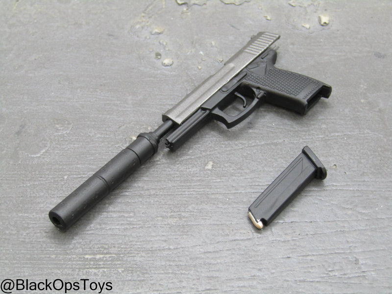 Load image into Gallery viewer, Sicario - Gillick - HK MK 23 SOCOM Pistol w/Suppressor
