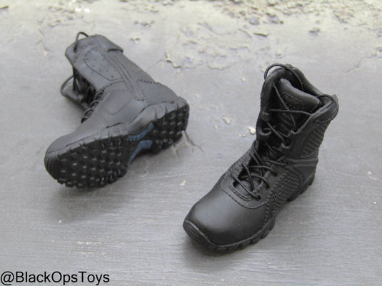 Sicario - Gillick - Black Combat Boots (Foot Type)