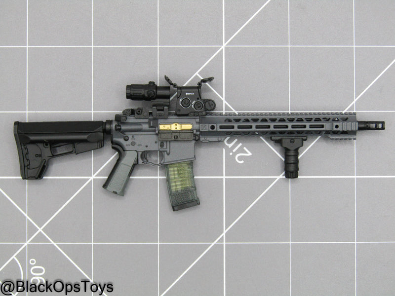 Load image into Gallery viewer, Grey AR-15 Rifle w/Attachment Set
