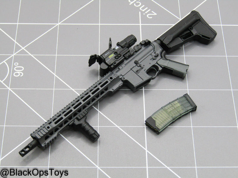Load image into Gallery viewer, Grey AR-15 Rifle w/Attachment Set
