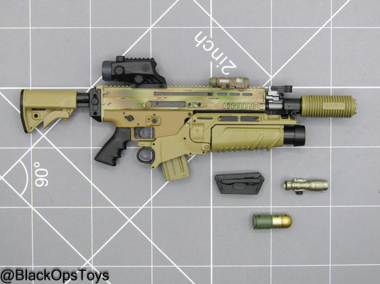 SCAR-L Rifle w/Grenade Launcher & Attachment Set