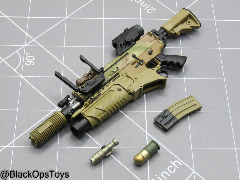 Load image into Gallery viewer, SCAR-L Rifle w/Grenade Launcher &amp; Attachment Set
