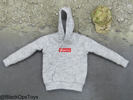Female Grey Sweatshirt w/Multicam Hat
