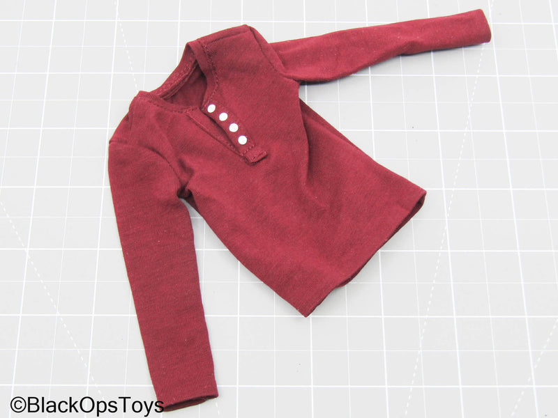 Load image into Gallery viewer, Red Long Sleeved Shirt
