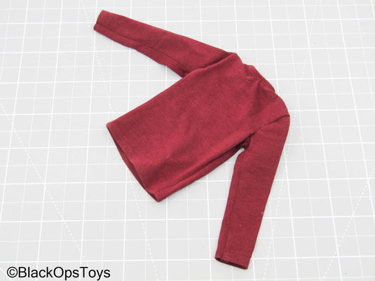 Red Long Sleeved Shirt