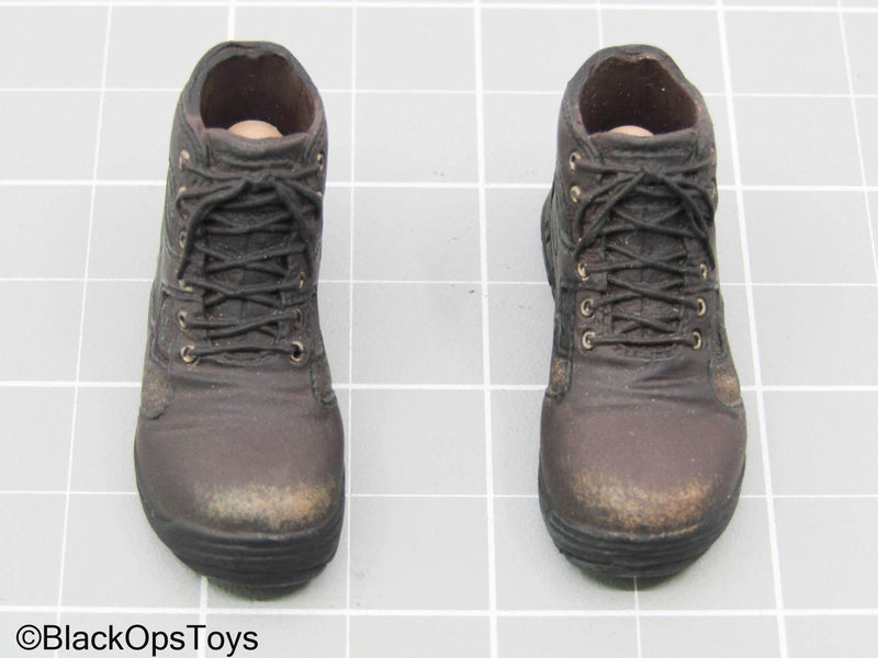 Load image into Gallery viewer, The Wolverine - Brown Shoes (Peg Type) (Hot Toys)
