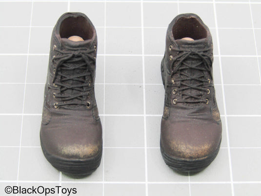 The Wolverine - Brown Shoes (Peg Type) (Hot Toys)