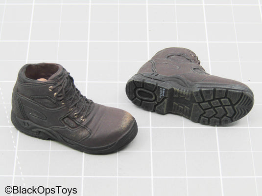 The Wolverine - Brown Shoes (Peg Type) (Hot Toys)