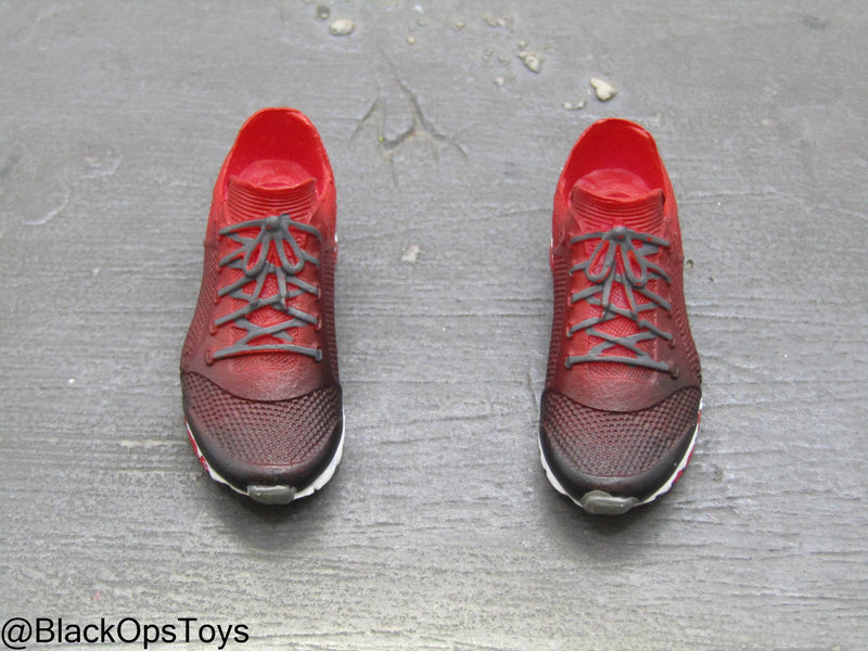 Load image into Gallery viewer, Female Red Running Shoes (Peg Type)
