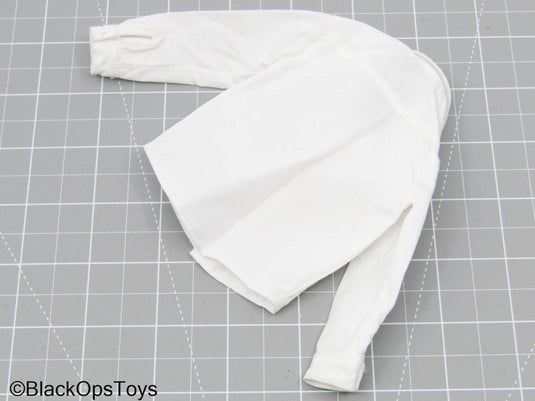 White Button Up Dressed Shirt