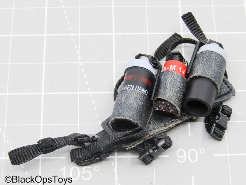 Load image into Gallery viewer, Grenade Set w/Black Drop Leg Holster
