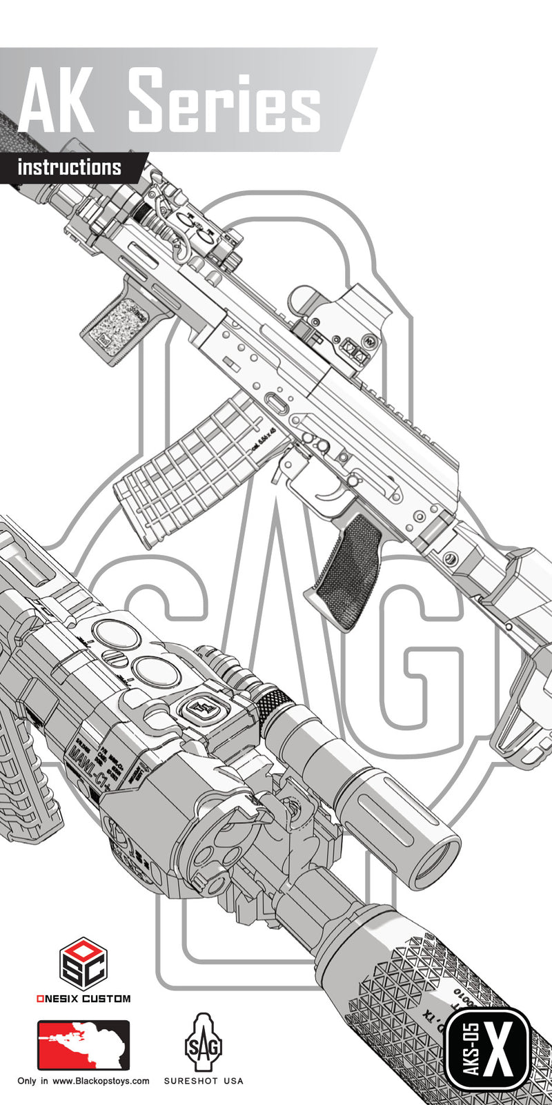 Load image into Gallery viewer, Krink AK47 - Sureshot Armament Black Krink AK47 Rifle LE PROTOTYPE
