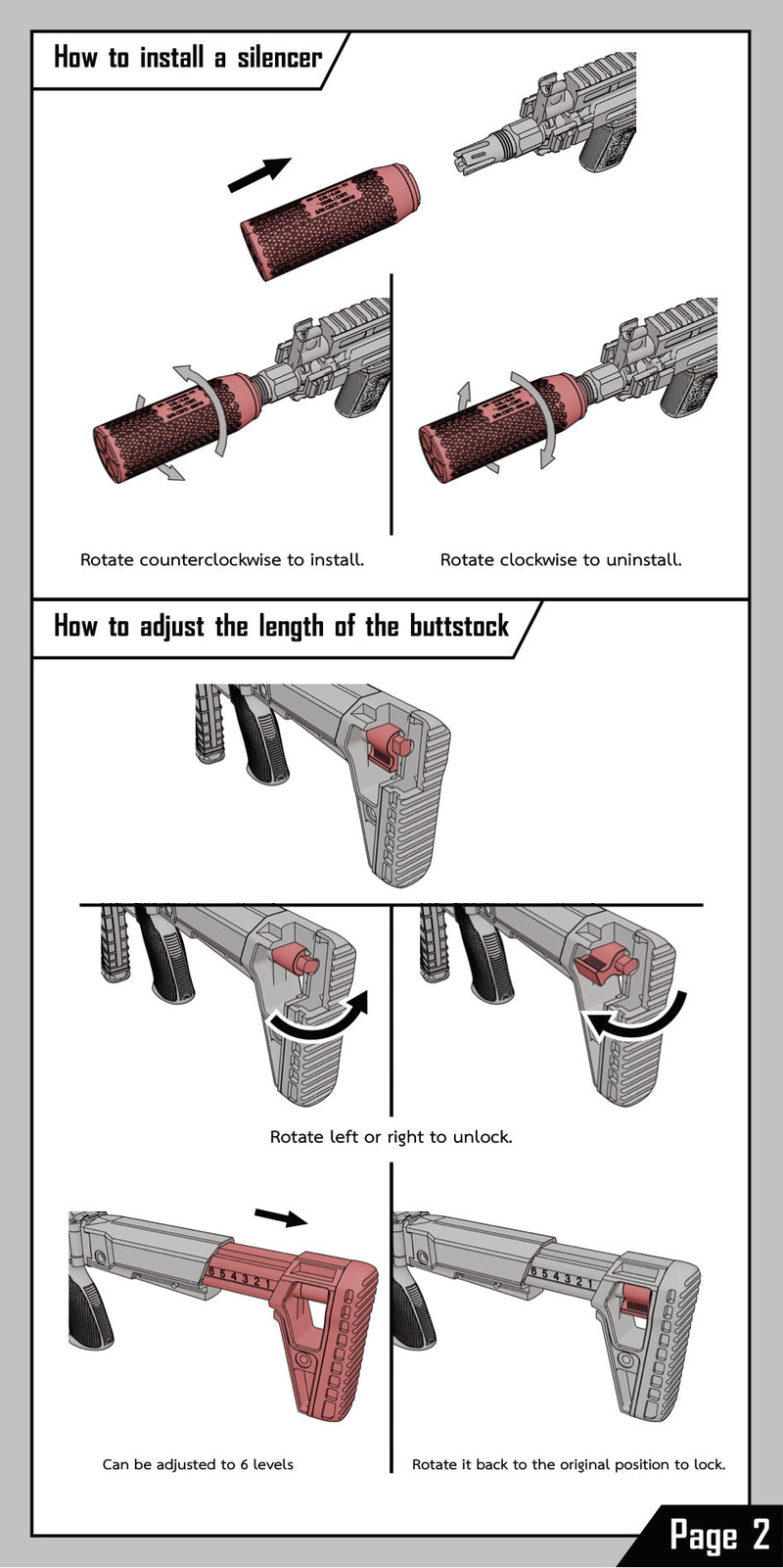 Load image into Gallery viewer, Krink AK47 - Sureshot Armament Black Krink AK47 Rifle LE PROTOTYPE
