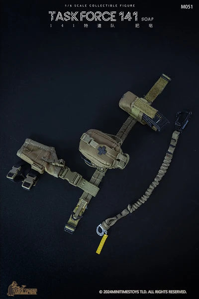 Load image into Gallery viewer, Task Force 141 - Battle Belt Set w/Pistol
