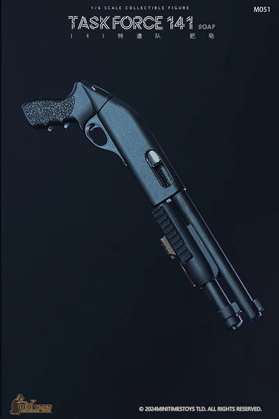 Load image into Gallery viewer, Task Force 141 - Black Pump Shotgun w/Pistol Grip
