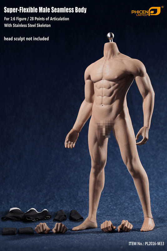 Seamless Male Slim Muscle Body - MINT IN BOX