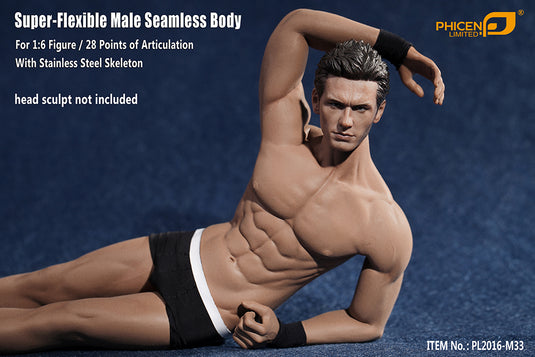 Seamless Male Slim Muscle Body - MINT IN BOX