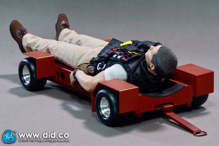 Load image into Gallery viewer, 90's LAPD SWAT - Four Wheel Utility Trailer
