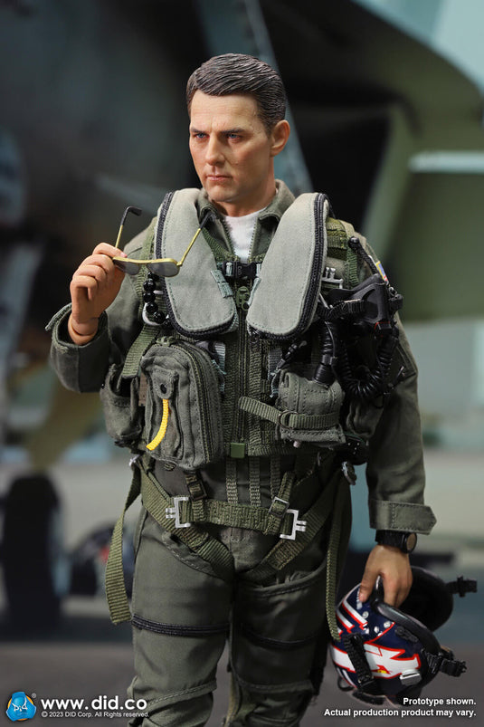 F/A-18E Pilot Captain Mitchell - Green Flight Suit