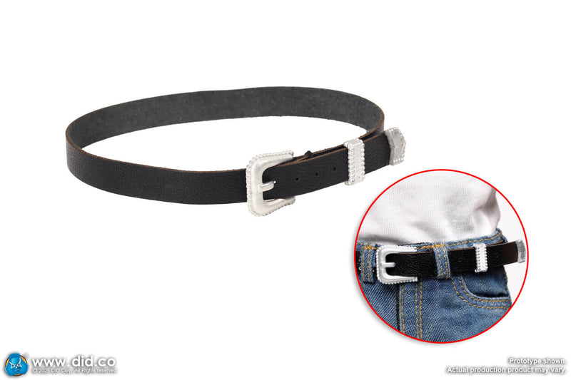 Load image into Gallery viewer, Top Gun - Lt. Pete Mitchell - Black Leather Belt
