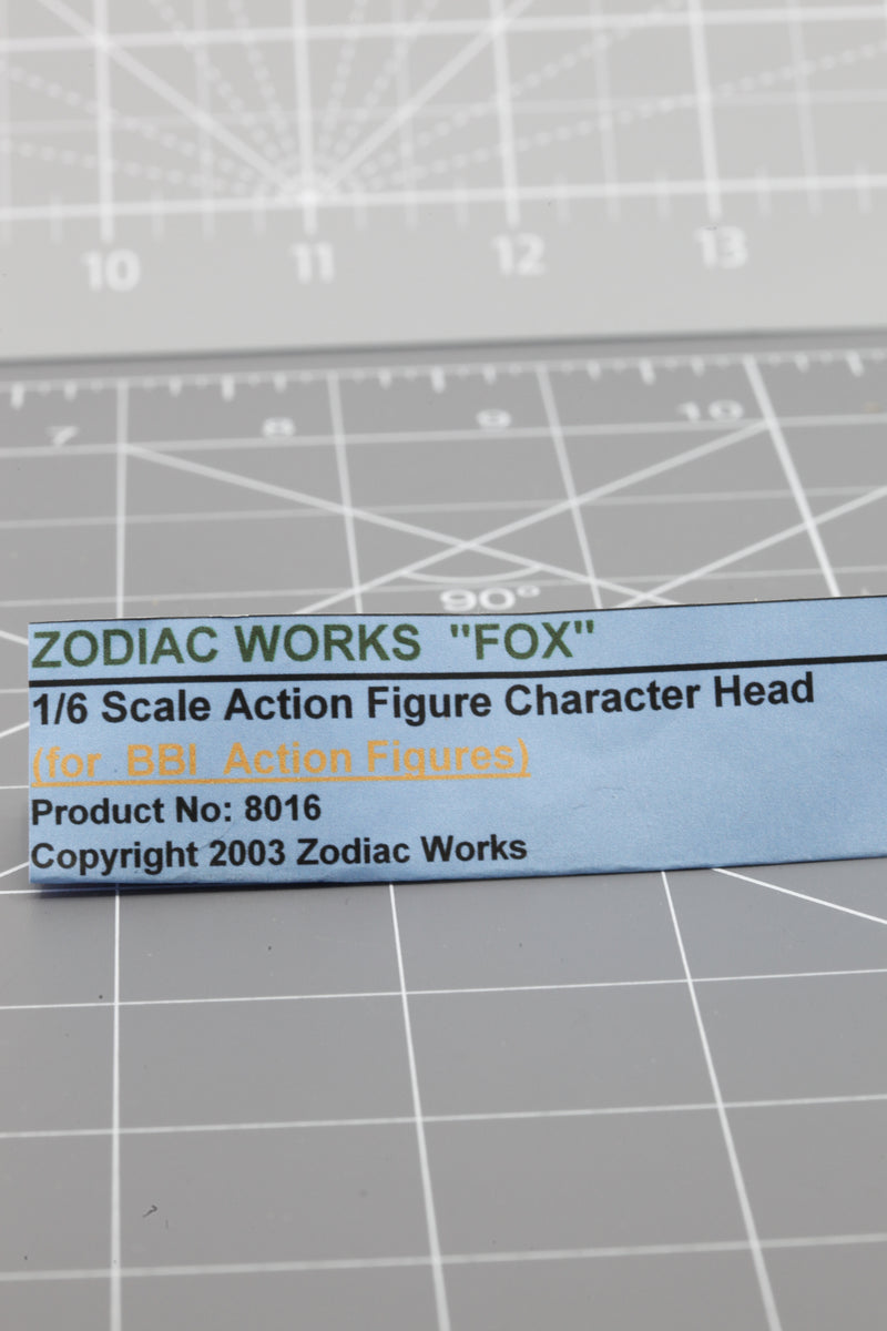 Load image into Gallery viewer, BAM 1/6 Zodiac Works &quot;Fox&quot; Custom Expression Headsculpt
