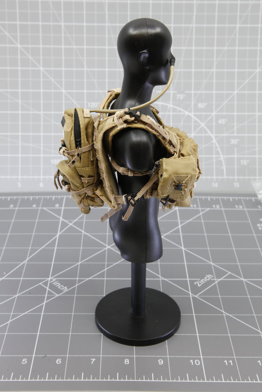 BAM 1/6 Chest Rig Coyote Tan Camo