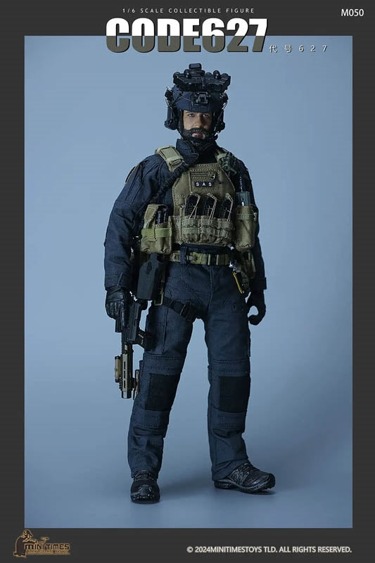 Code 627 - Green & Tan Uniform Set w/Headsculpt