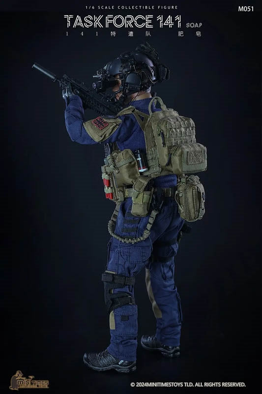 Task Force 141 - Grey Helmet w/NVG & Communications Set