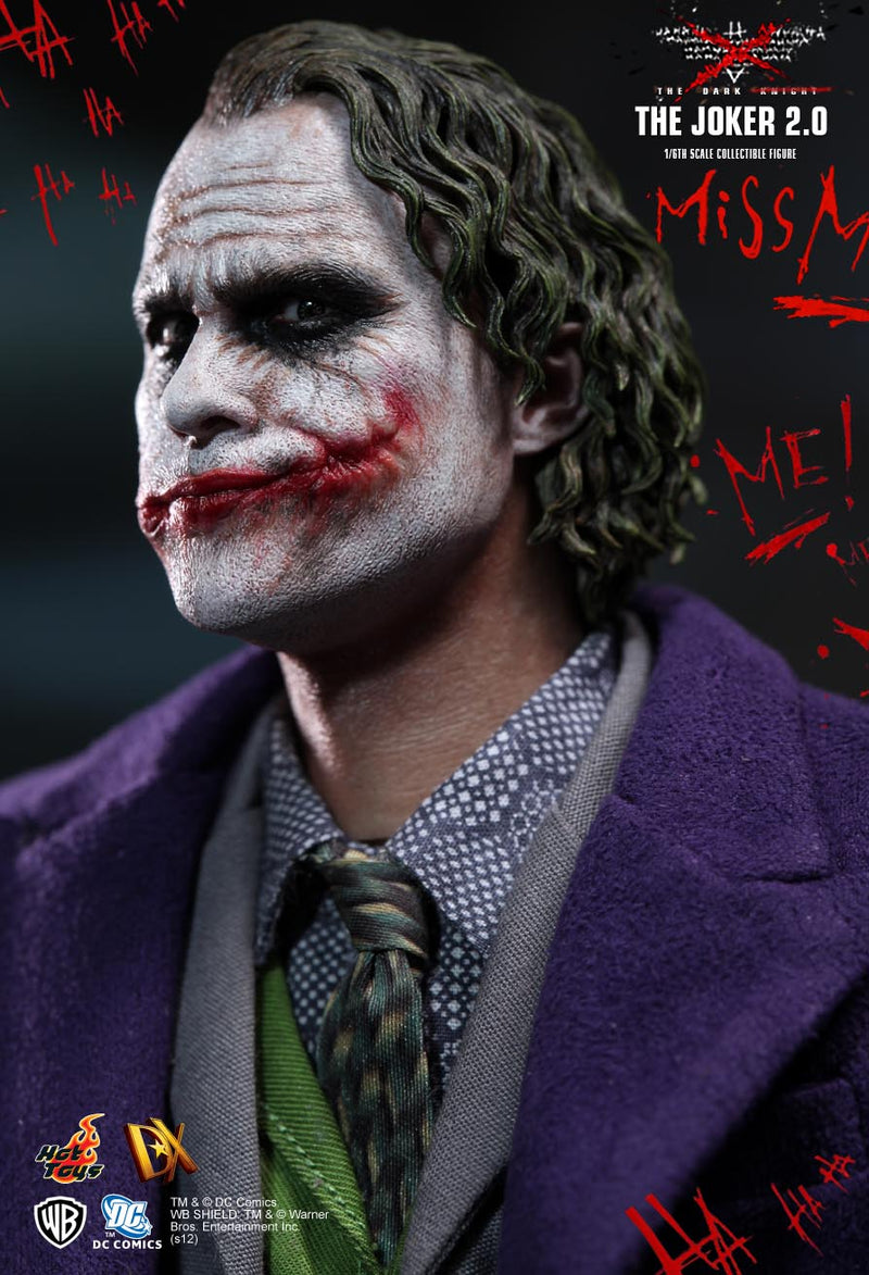 Load image into Gallery viewer, The Dark Knight - Joker DX - Male Dressed Body w/Purple Overcoat &amp; Shoes
