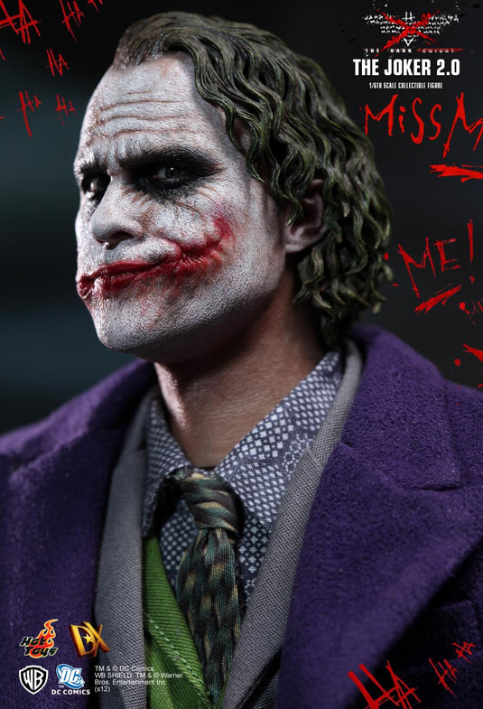 The Dark Knight - Joker DX - Male Dressed Body w/Purple Overcoat & Shoes