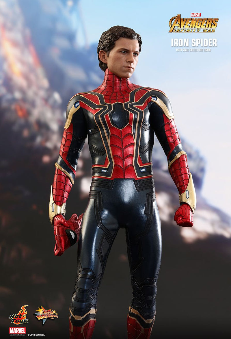Load image into Gallery viewer, Avengers Infinity War Iron Spider - Armored Body w/Spider Arms &amp; Head Sculpt
