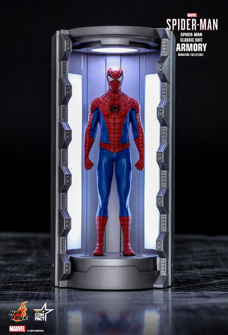 Load image into Gallery viewer, Miniature Scale - Spider Man Armory - MINT IN BOX
