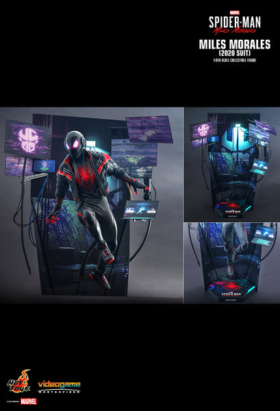 Spider Man Miles Morales - Tech Workshop Diorama Stand – BlackOpsToys