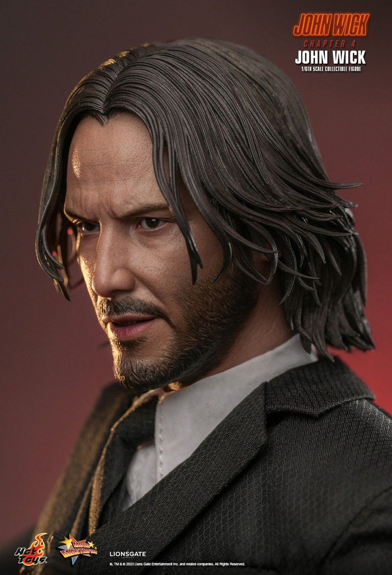 Load image into Gallery viewer, John Wick Chapter 4 - John Wick w/Custom Closed Mouth Head - MIOB
