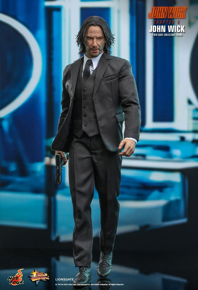 Load image into Gallery viewer, John Wick Chapter 4 - John Wick w/Custom Closed Mouth Head - MIOB
