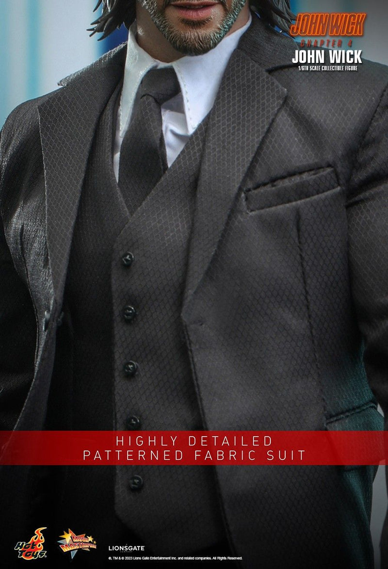 Load image into Gallery viewer, John Wick Chapter 4 - John Wick w/Custom Closed Mouth Head - MIOB
